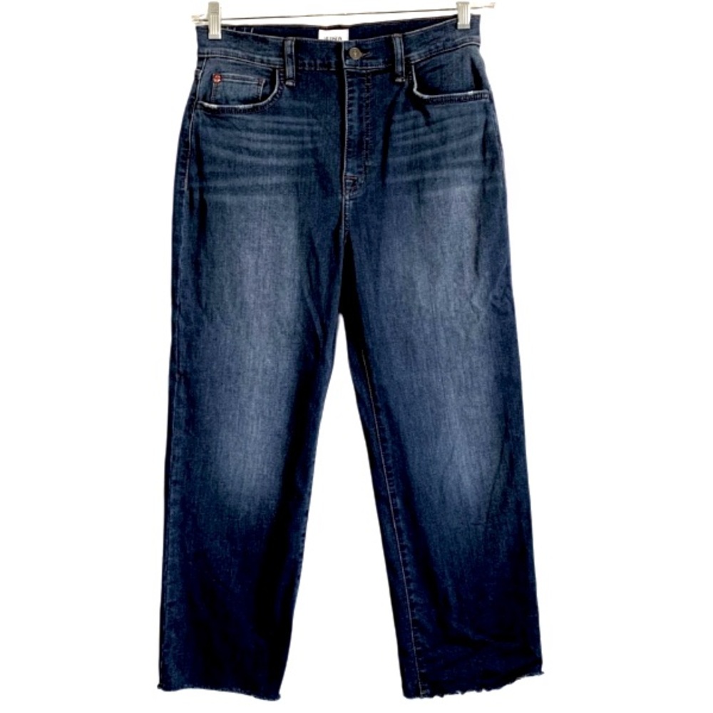 Hudson High Rise Raw Hem Jeans - Picture 1 of 6